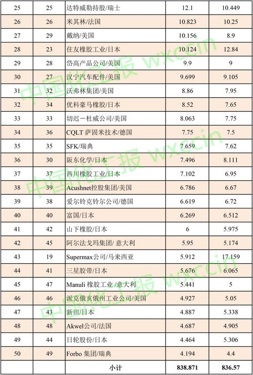我國兩家企業(yè)躋身全球非輪胎橡膠制品50強(qiáng)，信用評(píng)級(jí)服務(wù)彰顯企業(yè)實(shí)力